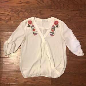 Soho JEANS NEW YORK & COMPANY Women Embroidered